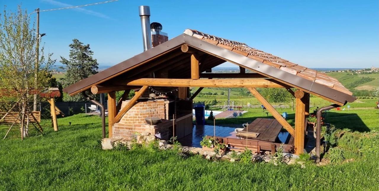 Casa Vacanza Con Piscina,Area Giochi Bambini. Santa Maria della Versa Bagian luar foto