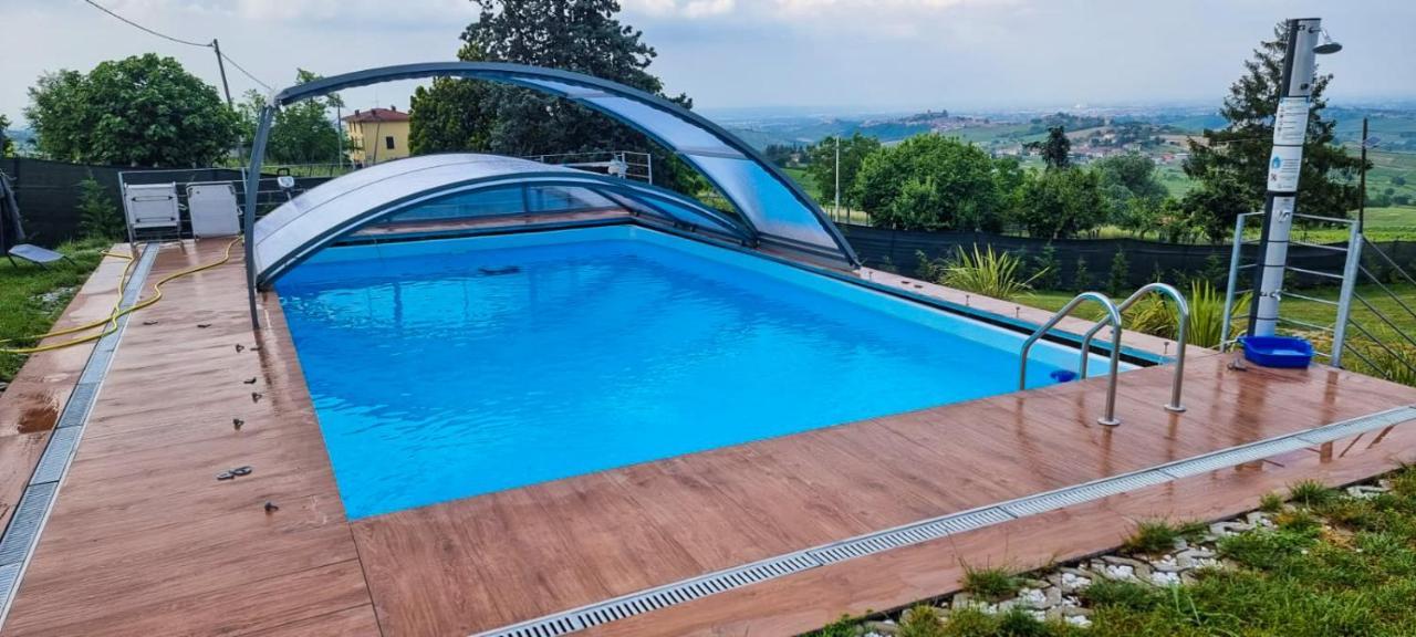 Casa Vacanza Con Piscina,Area Giochi Bambini. Santa Maria della Versa Bagian luar foto